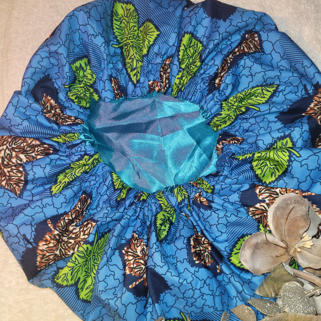 Luxe Ankara Printed Bonnet (JM $1,800)