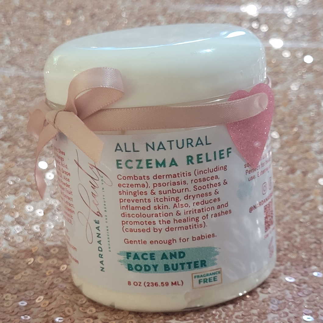 All Natural Eczema Relief Face and Body Butter- 8 oz  (JM $3,300 )