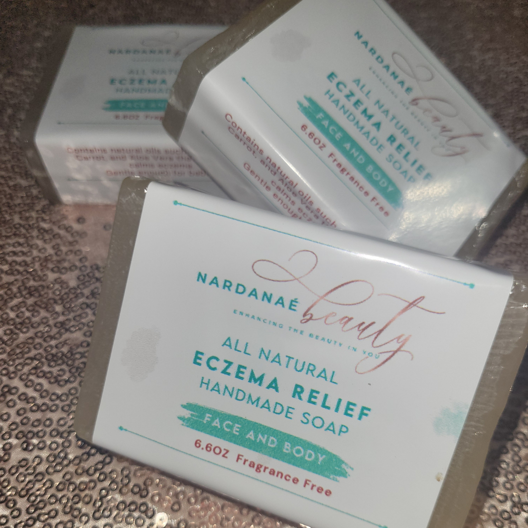 All Natural Eczema Relief Handmade Soap (Face and Body) JM $1,700